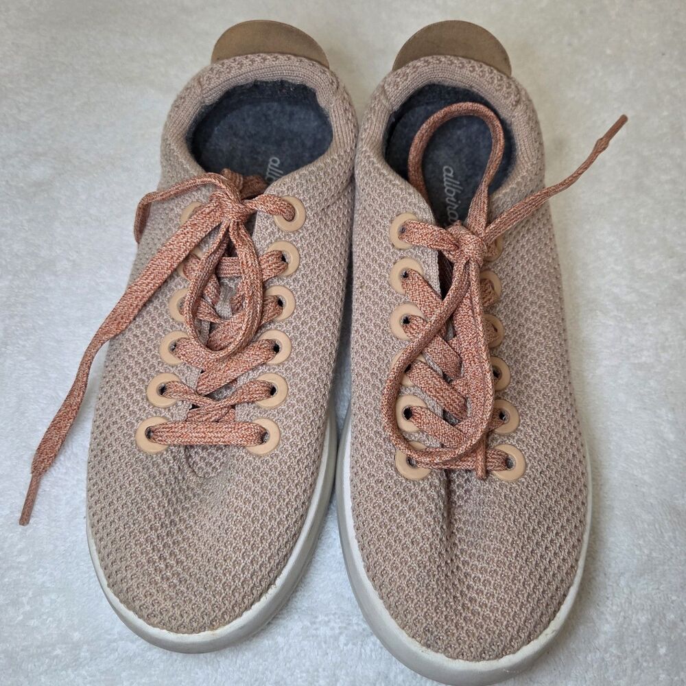 Allbirds Tree Pipers Peach (Wasatach) Women’s 6 Lace-Up Sneakers Sustainable